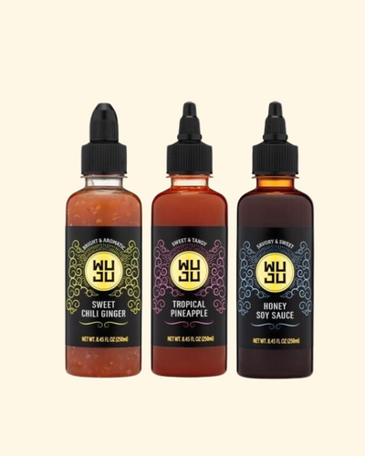 Sweet Chili Ginger Sauce + Tropical Pineapple Sauce+ Honey Soy Sauce (3-Pack)