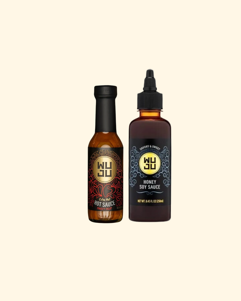 Extra Hot Sauce + Honey Soy Sauce (2-Pack)