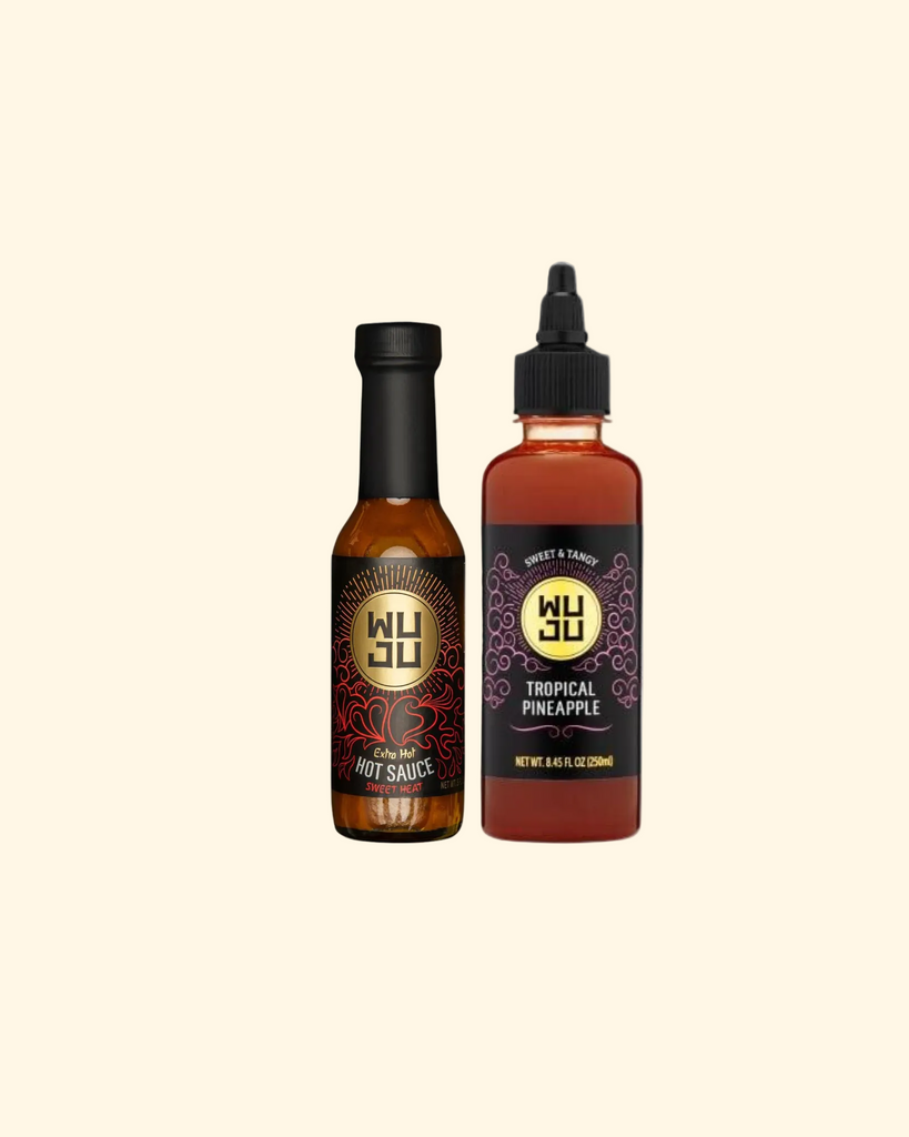 Extra Hot Sauce + Tropical Pineapple Sauce (2-Pack)