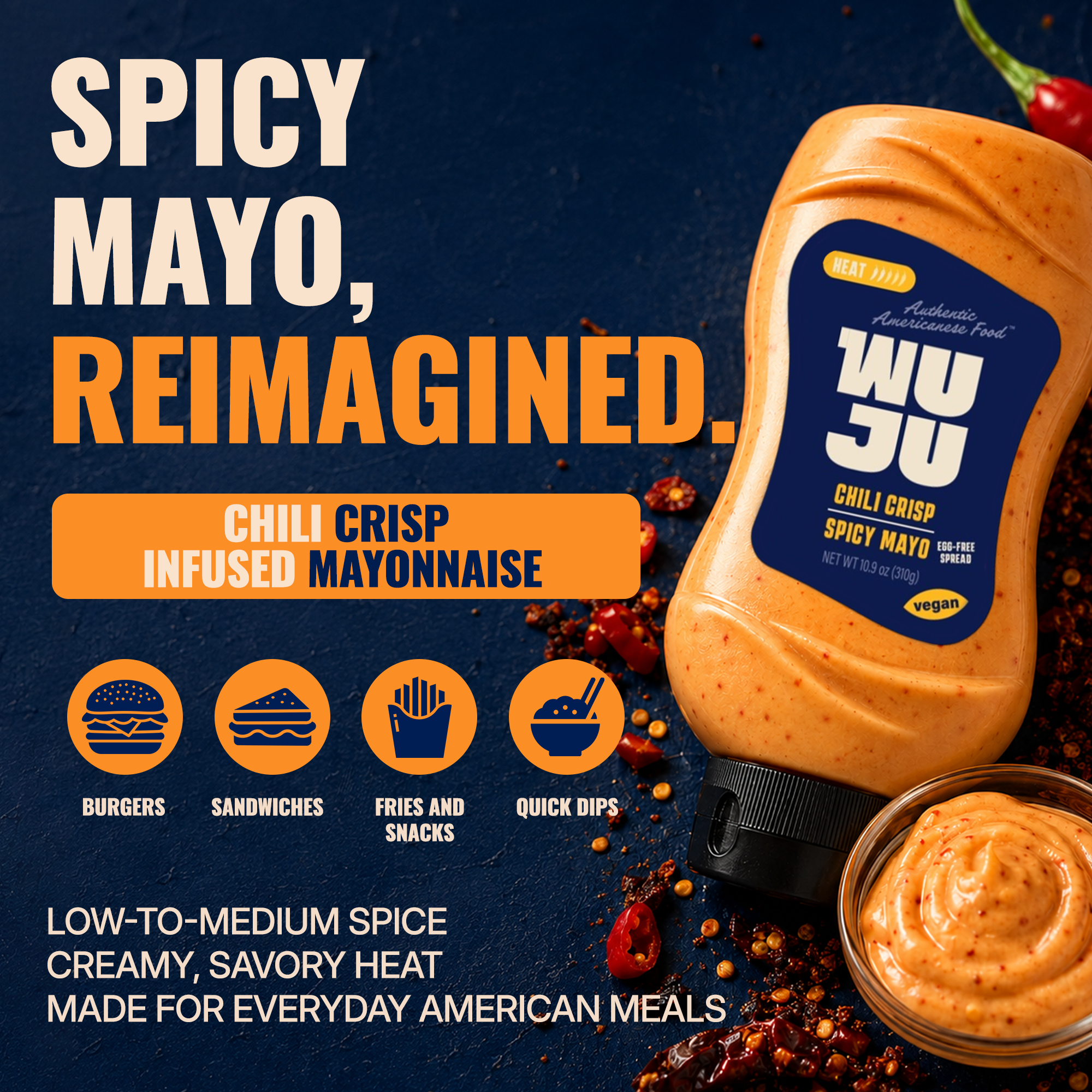 Chili Crisp Spicy Mayo