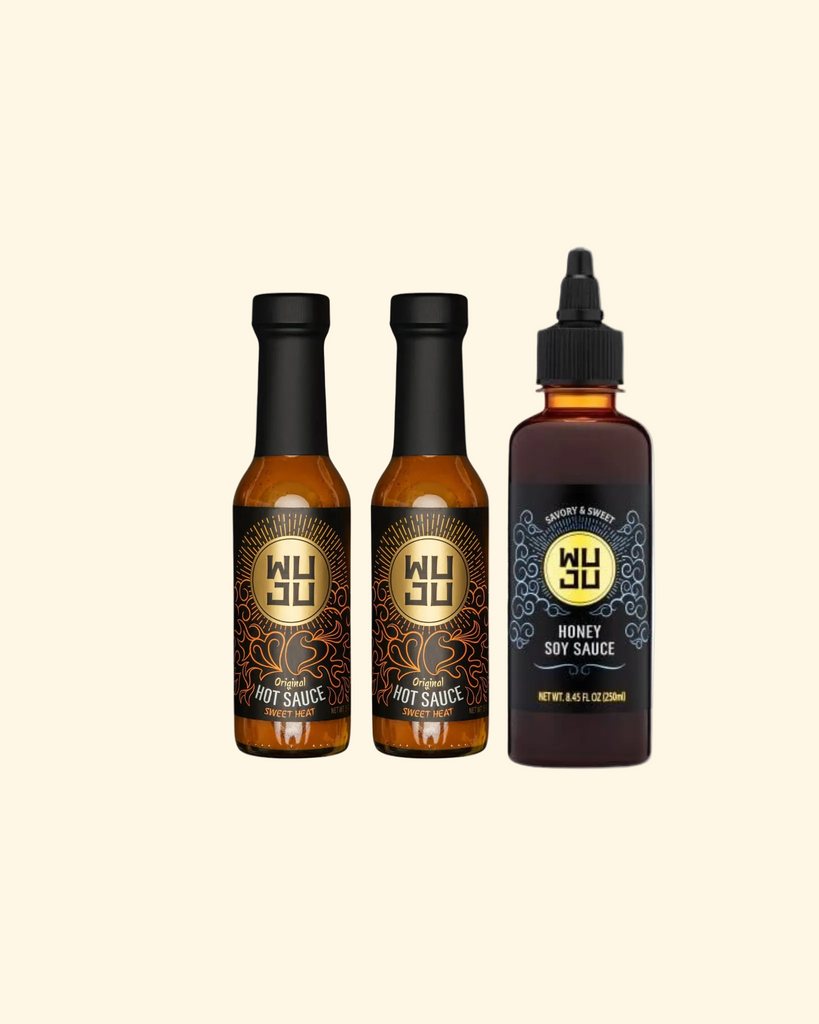 Original Hot Sauce + Original Hot Sauce + Honey Soy Sauce (3-Pack)