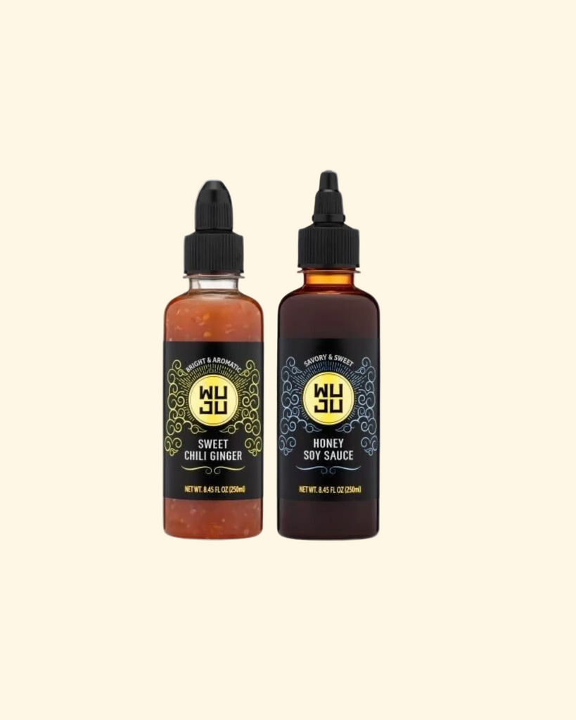 Sweet Chili Ginger Sauce + Honey Soy Sauce (2-Pack)