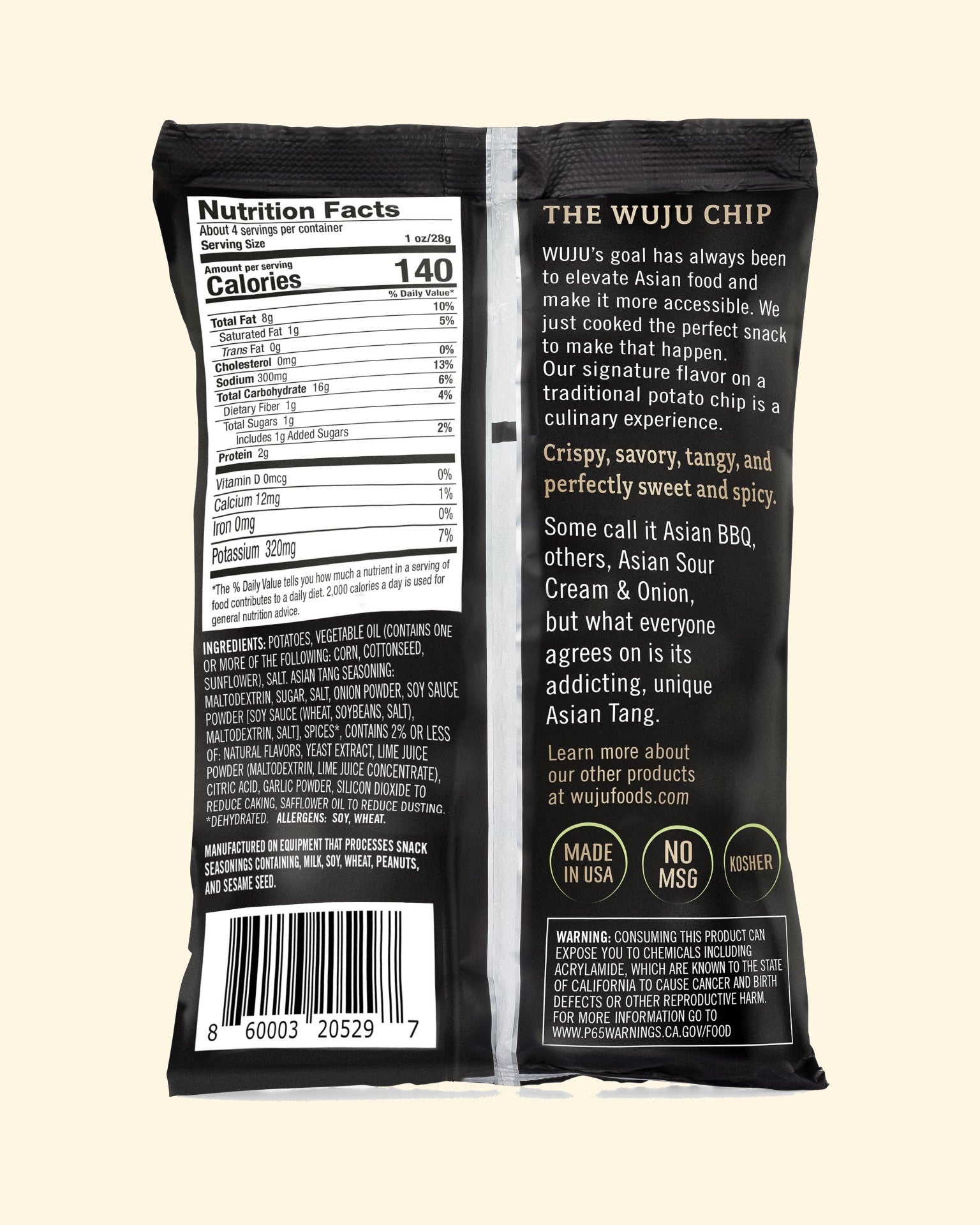 Asian Tang Potato Chips